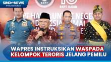 Jelang Pemilu, Wapres Instruksikan TNI-Polri dan BNPT Waspada Kelompok Teroris