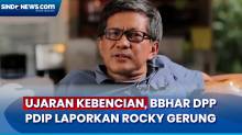 Dugaan Ujaran Kebencian, Tim BBHAR DPP PDIP Laporkan Rocky Gerung ke Bareskrim