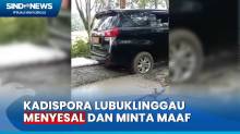 Setelah Viral Lintasi Jalan Baru Dicor dengan Mobil Dinas, Kadispora Lubuklinggau Minta Maaf
