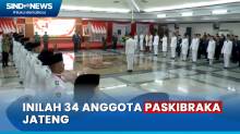 Momen Bacapres Partai Perindo Ganjar Pranowo Kukuhkan 34 Anggota Paskibraka Jateng
