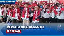 Dinilai Dapat Membawa Indonesia ke Arah Lebihh Baik, Ratusan Relawan Prabowo Beralih Dukungan ke Ganjar