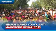 Ribuan Warga Yogya Ikuti Malioboro Menari 2023