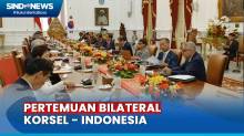 Pertemuan Bilateral di Istana, Presiden Jokowi Bertemu Presiden Korsel