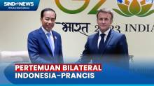 Jokowi Gelar Pertemuan dengan Macron, Apresiasi Investasi Prancis di Sektor Strategis Indonesia