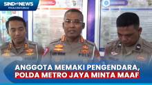 Anggotanya Memaki Pengendara, Polda Metro Jaya: Kami Minta Maaf