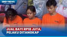 Jual Bayi Lewat Medsos Rp18 Juta, 3 Orang Sindikat Perdagangan Bayi di Malang Digulung