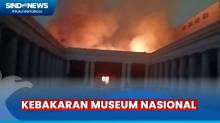 Kebakaran Bangunan Museum Nasional di Jakarta Pusat