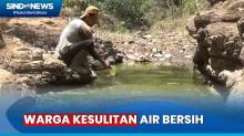 Warga Lumajang di Landa Krisis Air Bersih, Terpaksa Gunakan Air Sungai