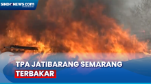 Kronologi TPA Jatibarang Semarang Terbakar, Api Terus Berkobar Karena Angin Kencang