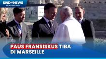 Paus Fransiskus Tiba di Marseille Disambut Presiden Macron