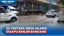 Banjir Bandang Menghanyutkan 23 Tentara di Sikkim, India