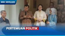 Disambut Coto Makassar, Puan Maharani Bertandang ke Rumah Jusuf Kalla