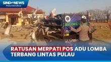 150 Merpati Pos Lomba Terbang Cepat Dimulai dari Sumbawa Berakhir di Jawa Timur