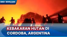 Lusinan Warga Mengungsi Akibat Kebakaran Hutan di Cordoba, Argentina