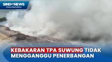 Asap Kebakaran di TPA Suwung Pekat, BPBD: Tidak Mengganggu Penerbangan