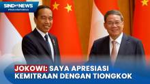 Jokowi Apresiasi Kemitraan Strategis dengan RRT Selama 10 Tahun Terakhir