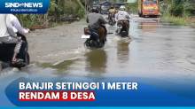 Banjir Rendam 8 Desa, Ketinggian Air Capai 1 Meter