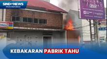 Kebakaran Pabrik Tahu di Patal Senayan, Diduga Akibat Kebocoran Tabung Gas 50 Kg