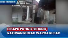 Disapu Puting Beliung, Ratusan Rumah Warga di Kabupaten Bandung Rusak