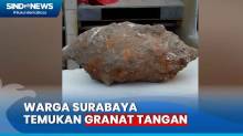 Granat Tangan Ditemukan saat Gali Tanah untuk Septic Tank di Surabaya