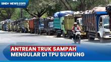 Sopir Truk Sampah Menginap hingga 2 Hari di TPU Suwung