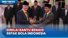 Jokowi Anugerahkan Tanda Kehormatan Bintang Jasa Pratama ke Presiden FIFA Gianni Infantino