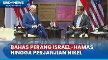 Tiba di AS, Jokowi akan Bahas Perang Israel-Hamas dan Perjanjian Nikel dengan Joe Biden
