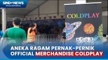 Berburu Merchandise Official Coldplay Mulai Diburu oleh Penonton, Jelang Konser di Jakarta