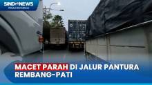 Jalur Pantura Rembang-Pati Macet Parah hingga 15 Km