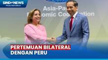 Pertemuan Bilateral dengan Peru, Jokowi Dorong Percepatan Perjanjian Perdagangan Bebas