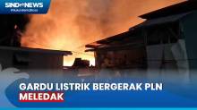 Gardu Listrik Bergerak Milik PLN Meledak, 20 Rumah di Muara Angke Terbakar