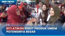 Temui Ratusan Pelaku UMKM di Bandung Barat, Siti Atikoh Ganjar: Potensinya Besar