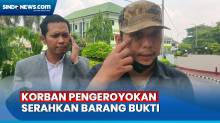 Datangi Denpom Jaya 2, Korban Pengeroyokan Anggota TNI Serahkan Barang Bukti