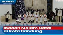 Antusias Ribuan Jemaat HKBP Kota Bandung Ikuti Ibadah Malam Natal