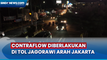 Contraflow di Tol Jagorawi Arah Jakarta kembali Diberlakukan, Catat Titiknya