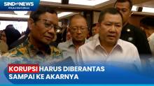 Hary Tanoesoedibjo Serukan Pemberantasan Korupsi saat Dampingi Mahfud MD di Medan