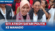 Siti Atikoh Apresiasi Kinerja TPD Ganjar-Mahfud saat Safari Politik ke Manado