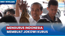 Jokowi Sebut Mengurus Negara Sebesar Indonesia Membuatnya Menjadi Kurus