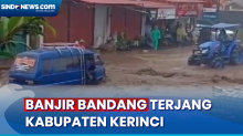 Akses Jalan Lumpuh Total Usai Banjir Bandang Terjang Kabupaten Kerinci