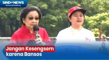 Pidato Megawati: Jangan Kesengsem Pilih Pemimpin Hanya karena Bansos