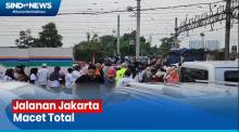 Jalanan Jakarta Macet Total Dampak Kampanye Akbar di GBK dan JIS