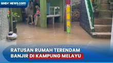 Banjir Setinggi 70 Cm Rendam Ratusan Rumah Warga di Kampung Melayu