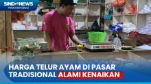 Harga Telur Ayam Tembus Rp29 Ribu per Kg di Pasar Serdang Kemayoran