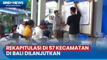 KPU Bali Lanjutkan Rekapitulasi di 57 Kecamatan di Bali
