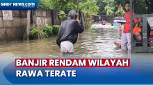 Banjir Rendam Wilayah Rawa Terate Jaktim Usai Kali Cakung Lama Meluap