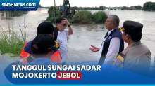 Ribuan Warga Terdampak Banjir Usai Tanggul Sungai Sadar  Mojokerto Jebol