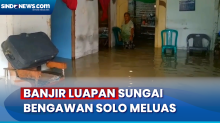 Meluas, Banjir Luapan Sungai Bengawan Solo Rendam 36 Desa di Bojonegoro