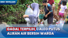Gagal Terpilih, Caleg Putus Aliran Air Bersih Warga di Cilegon