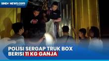 Polisi Sergap Truk Box Berisi 11 Kg Ganja di Lampung, 2 Pelaku Diamankan