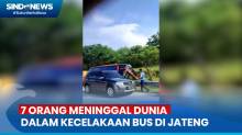 Tujuh Orang Meninggal Dunia dalam Kecelakaan Bus Rosalia Indah di Jawa Tengah